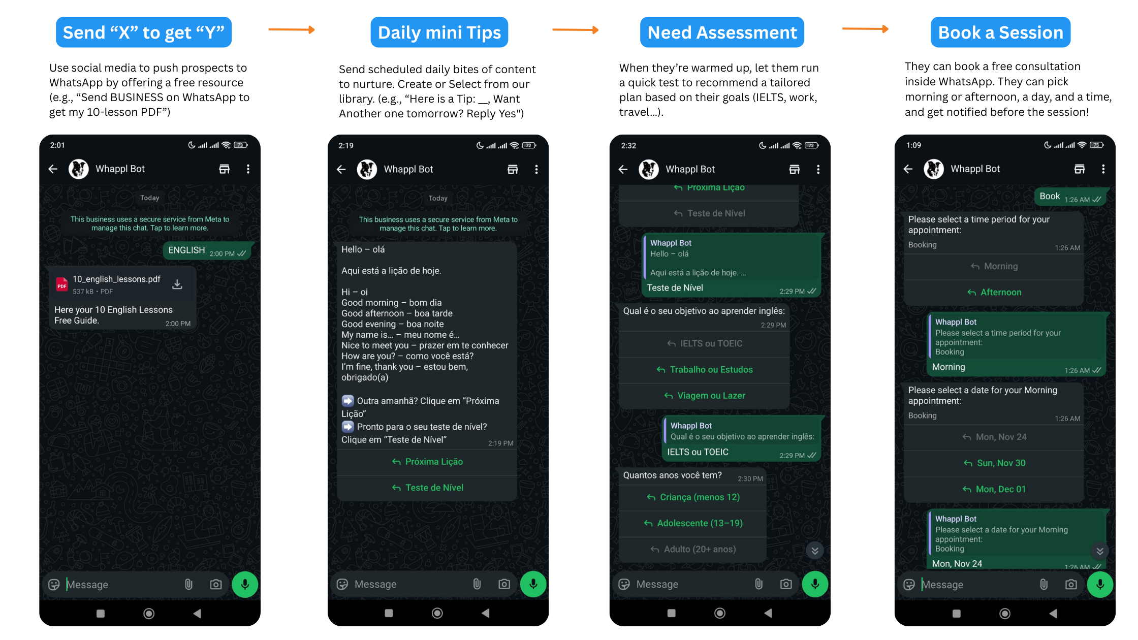 whatsapp screenshots